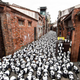 Illustration for article titled 1,600 panda bears invade Hong Kong in terrifying cute overload